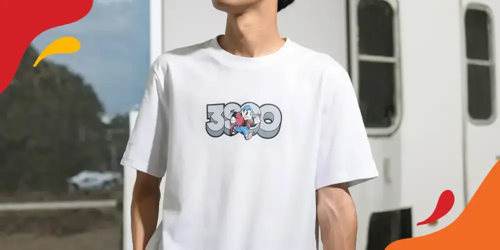 kaos bahan adem